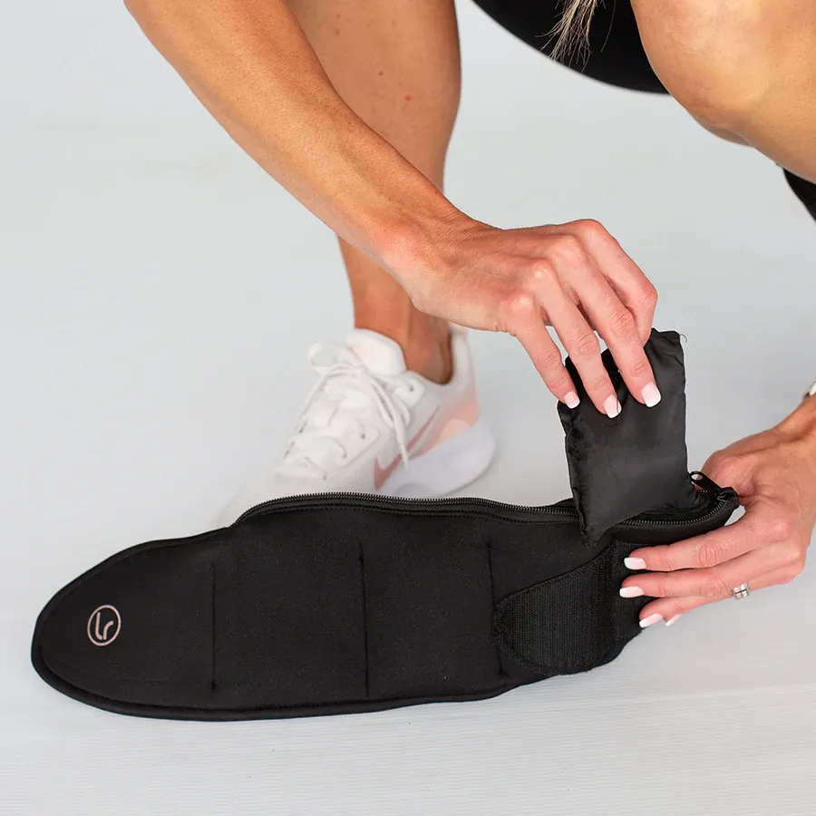 Adjustable Wrist & Ankle Weights | Black