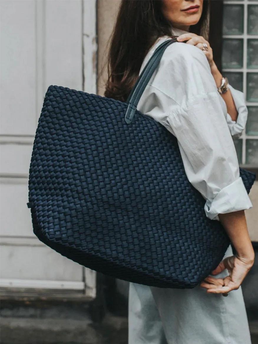 Naghedi Jetsetter Large Tote in Solid Olive