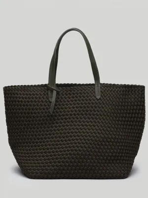 Naghedi Jetsetter Large Tote in Solid Olive
