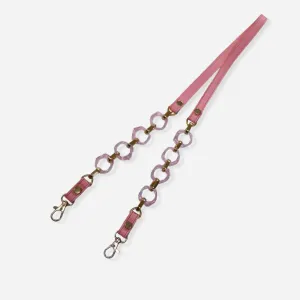 Pink designer clutch chain #1